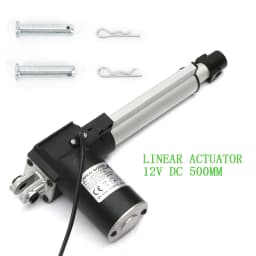 12V Linear Drive DC Linear Motor Linear Actuator 500 mm Hub Electric Motor, 600 kg Pressure, 400 kg Pull, IP44 Protection Class