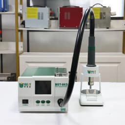 BST-863 heat gun welding table 1200W digital display LCD touch temperature controller anti-static electric wind gun