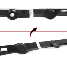 1Pair Windshield Cowl Panel Cover Left & Right Side For 1992-1998 BMW E36 318i 325i 328i M3 4DR 51711960843 51711960844 Magickit