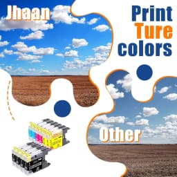 Jhaan LC1240XL LC1280XL LC1220XL Compatible with Brother LC-1220 LC-1240 LC-1280 Compatible with Brother MFC-J425W