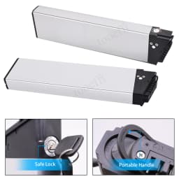 L410mm 36V 13Ah 17.5Ah Folding Bike Battery for MATE City vilano atom ADO A20 Cyrushr xf700 ebike
