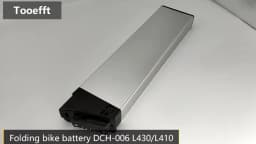 L410mm 36V 13Ah 17.5Ah Folding Bike Battery for MATE City vilano atom ADO A20 Cyrushr xf700 ebike