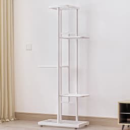 5 Tier Plant Stand Indoor, Multi-Layer Plant Stands Corner Flower Shelf For 6 Plants, Tall Planter Holder Shelf for Indoor Decor