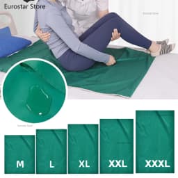 1x Reusable Washable Shift Slide Sheet Transfer Bed Cloth Sliding Sheet Body Lifting Position Pad for Elderly Disabled Bedridden