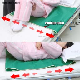 1x Reusable Washable Shift Slide Sheet Transfer Bed Cloth Sliding Sheet Body Lifting Position Pad for Elderly Disabled Bedridden