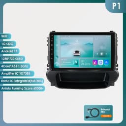 Hizpo 2Din 9inch Android14 Car Radio for Chevrolet Malibu 2012 - 2015 UIS7862 Multimedia Auto CarPlay 4G SWC GPS DSP RDS 360°CAM