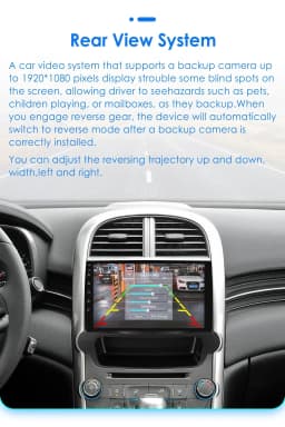 Hizpo 2Din 9inch Android14 Car Radio for Chevrolet Malibu 2012 - 2015 UIS7862 Multimedia Auto CarPlay 4G SWC GPS DSP RDS 360°CAM