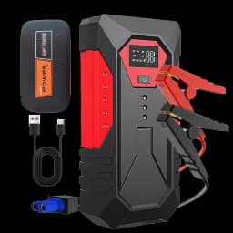 GKFLY 2000A Portable Car Jump Starter Power Bank Car Booster Charger 12V Starting Device Petrol Diesel Car Emergency Booster