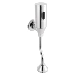  Automatic Sensor Urinal Flusher Wall Mounted Copper DC6V Battery Operated Touchless Urinal Flush Valve, for Public Restroom, Toilets