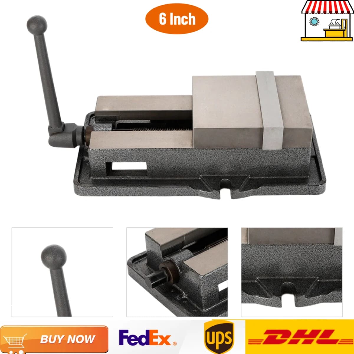 160mm Clamp Vice Table Vise Pliers| Angle-fixed Drilling Machine Flat Clamp| CNC Drilling Machine Table Clamp
