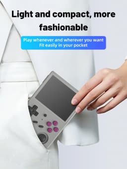ANBERNIC RG353VS Retro Handheld Game Console Linux System RG3566 3.5 inch IPS Screen Video Game Player Support Streaming HD Out