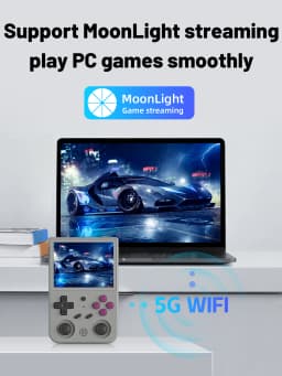 ANBERNIC RG353VS Retro Handheld Game Console Linux System RG3566 3.5 inch IPS Screen Video Game Player Support Streaming HD Out