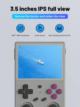 ANBERNIC RG353VS Retro Handheld Game Console Linux System RG3566 3.5 inch IPS Screen Video Game Player Support Streaming HD Out