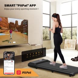 Walking Treadmill,2.5HP Motor,Anti-Slip Shock Absorption,Mini Treadmill for Home Office Remote Control Walkingpad Exercise