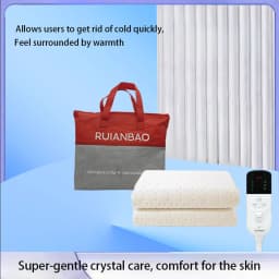 RUIANBAO Electric Blanket 220V Heated Blanket Timer Heated Pad Large Size 160*130cm Cushion Massage Table Body warmer Bed warmer