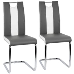 Dining Room Chairs Set of 2, Kitchen Chair, Upholstered, Artificial Leather, for Dining Room, Dining Table, Kitchen, Living Room