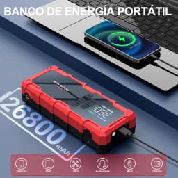 Jump Starter with Air Compressor 150PSI, 8000/9000A Portable Car Battery Booster (All Gas/16L Diesel)