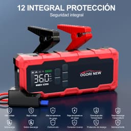 Jump Starter with Air Compressor 150PSI, 8000/9000A Portable Car Battery Booster (All Gas/16L Diesel)