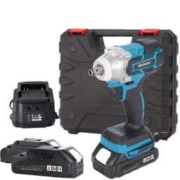 500N.m Brushless Motor Electric Impact Wrench 2×21V Li-ion Battery Strong Torque Cordless Wrench Impact Screwdriver Tool