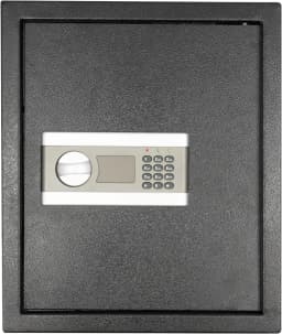 Electronic Safe Furniture Safe Fireproof Safe with Password Emergency Key & Locking Wall Safe for Jewellery Cash Security