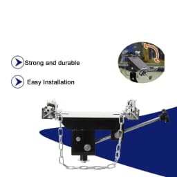Heavy Duty Hydraulic Transmission Jack Adaptor Getriebe Jack Support Plate 500KG