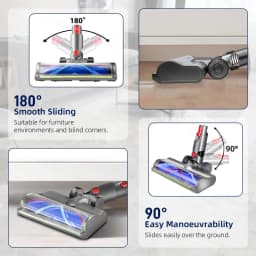 Blossom Vacuum Cleaner Head for Dyson V7 V8 V10 V11 V15 Floor Carpet Cleaning Accessories Handheld Vacuum Cleaner Roller Brush