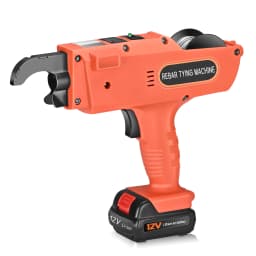 8-34MM Steel Bar Tying Machine, Automatic Steel Bar Tying Tool 4500mAh Handheld Steel Bar Tying Machine With 2 Batteries