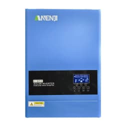 ANENJI 6.2KW Hybrid Solar Inverter 230V 48V Pure Sine Off Grid On Grid Inversor Dual Outputs 120A MPPT Solar Charge Controller With WIFI For PV Solar Panels