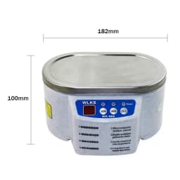 Digital Ultrasonic Cleaner 30/50W Sonicator Bath Vibration Ultrasonic Jewelry Parts Glasses Circuit Board Watch Cleaning Machine