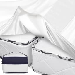 Love Bridge for 180x200cm Mattresses Washable Cover for Visitor Cracks Mattress Connector & Mattress Bridge and Mattress Wedge