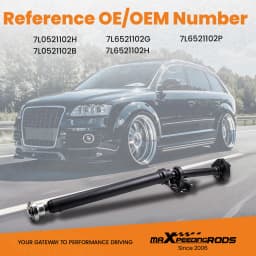 1246 Mm Petrol Rear Propshaft Driveshaft for Audi Q7 2006-on MODLES 7L0521102D 7L6521102G