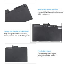 Oyomba CS03XL TA03XL Laptop Battery for HP EliteBook 745 755 840 850 G3 G4 848 G3 ZBook 15u G3 G4 mt42 mt43 T7B32AA HSTNN-I33C-4