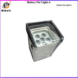 10pcs Par 6*18w Led Battery Par Light B Cover Stage Light Rain Coat Waterproof Transparent Crystal Plastic