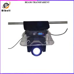10pcs Par 6*18w Led Battery Par Light B Cover Stage Light Rain Coat Waterproof Transparent Crystal Plastic