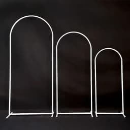 Golden Metal Arch Backdrop Stand Arch Frame for Birthday Party Ceremony Outdoor Indoor Celebration Decoration Wedding Arch Decor
