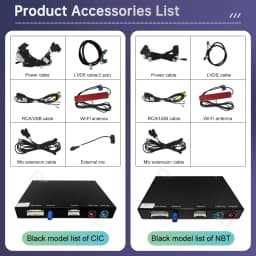 Wireless CarPlay for Mini R55 R56 R57 R58 R59 R60 R61 F54 F55 Clubman Countryman Hardtop John Cooper WorksAndroid Auto Car Play