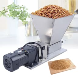 220V Electric Grain Mill Barley Grinder Wet / Dry Malt Crusher Grain HomeBrew Mill Stainless Steel 60W 75RPM