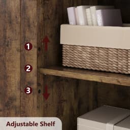 Bathroom Cabinet, White Freestanding Floor Linen Storage Cabinet, Kitchen Pantry Storage Cabinet with Glass Doors & Shelves