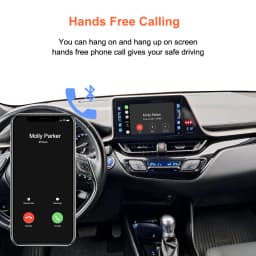 Bonroad Wireless Carplay Android Auto Decoder For TOYOTA Touch2 Entune2.0 Highlander Tundra Sienna Prius Yaris Camry CHR Module