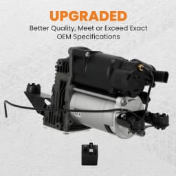 Air Spring Suspension Compressor Pump for BMW E61 37206792855 w/ Warranty Shock Absorber Parts