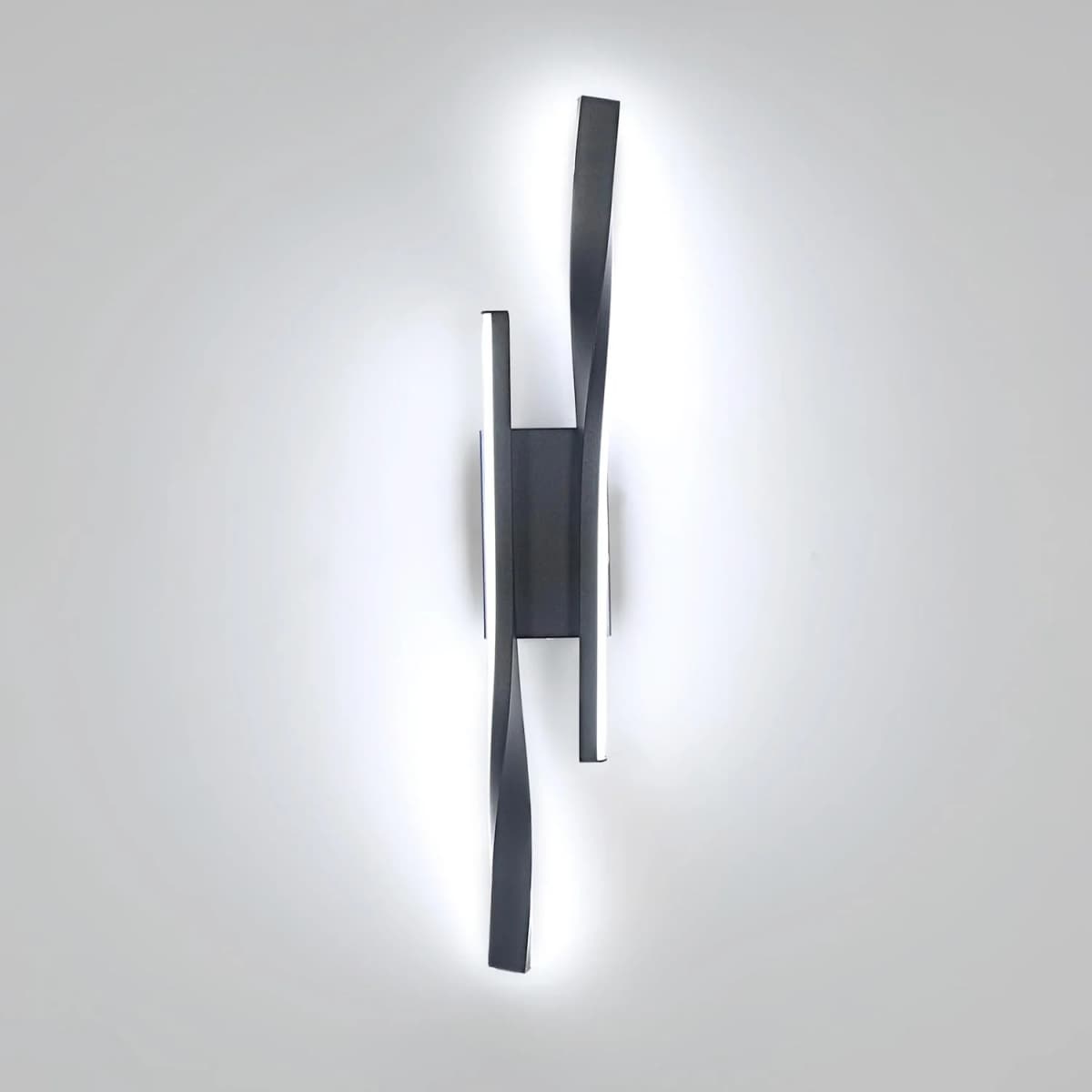LED Interior Wall Sconce,24W Linear Wall Lamps 3000K Warm Light,White Modern Wall Light for Living Room