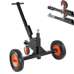 VEVOR 1500lbs Tongue Trailer Dolly 2 in 1 Boat Mover with 22in-26in Adjustable Height & 15.2 in Tires for Moving Car RV Trailers