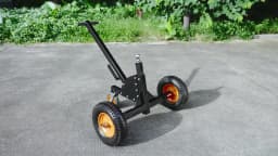 VEVOR 1500lbs Tongue Trailer Dolly 2 in 1 Boat Mover with 22in-26in Adjustable Height & 15.2 in Tires for Moving Car RV Trailers