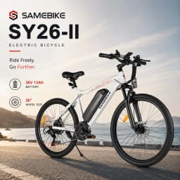 SAMEBIKE SY26II E-Bike Brushless Motor 36V13AH Lithium Battery Electric Bike 26Inch Tire Adult All Terrain Electric Bicycle