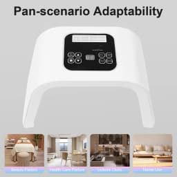 Spa Beauty Equipment Beauty Machine Face Steamer 287 SMD Light Therapy for Acne/Wrinkles/Pigment Skin Care Aging Reduction