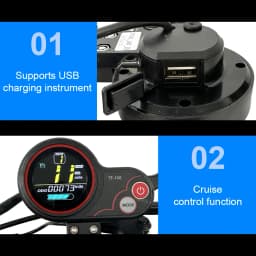 Electric Scooter with Seat, Off Road Tire, Kick Scooter, 45 km/h, 16Ah, 800W, 10in