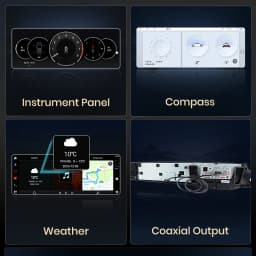 Junsun Qualcomm 665 Car Radio For Porsche Panamera 970 2011-2017 Dual screen Upgraded Interactive Carplay DTS Multimedia Player