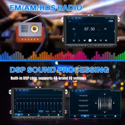 ESSGOO 9" Android 14 8-Core 6+128GB Carplay Car Stereo For VW Golf 5 6 Passat Polo Touran Tiguan Jetta 4G DSP GPS WIFI AM FM BT