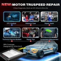 Autel MaxiSYS Elite 2 PRO Scanner Elite II PRO Automotive Diagnostic Tools J2534 ECU Programming Coding Motor TruSpeed Scanner