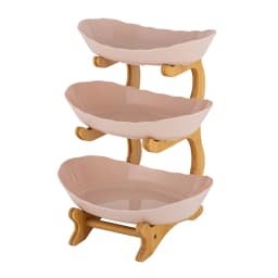 Creative Layered Cake Stands for Desserts and Snacks with Space-saving Design